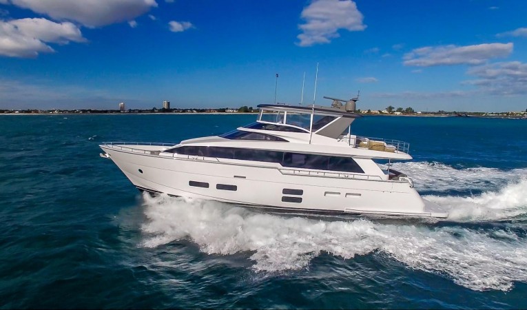 75 Hatteras Profile