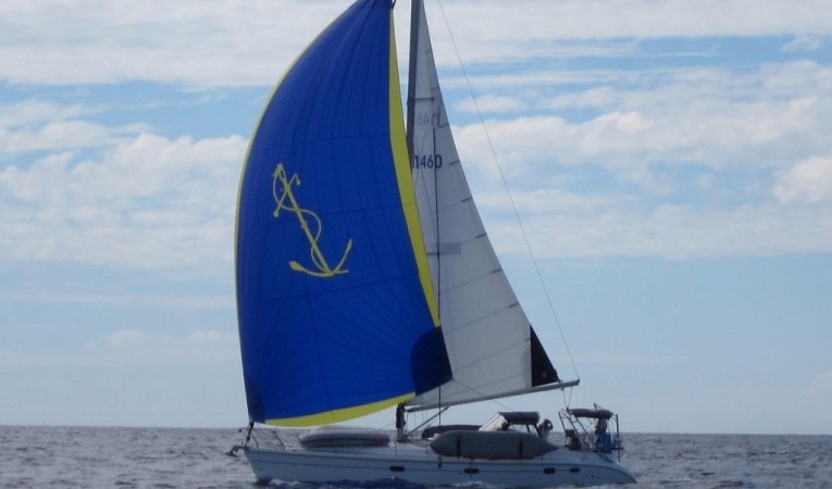 46 Hunter Under sail - Spinaker