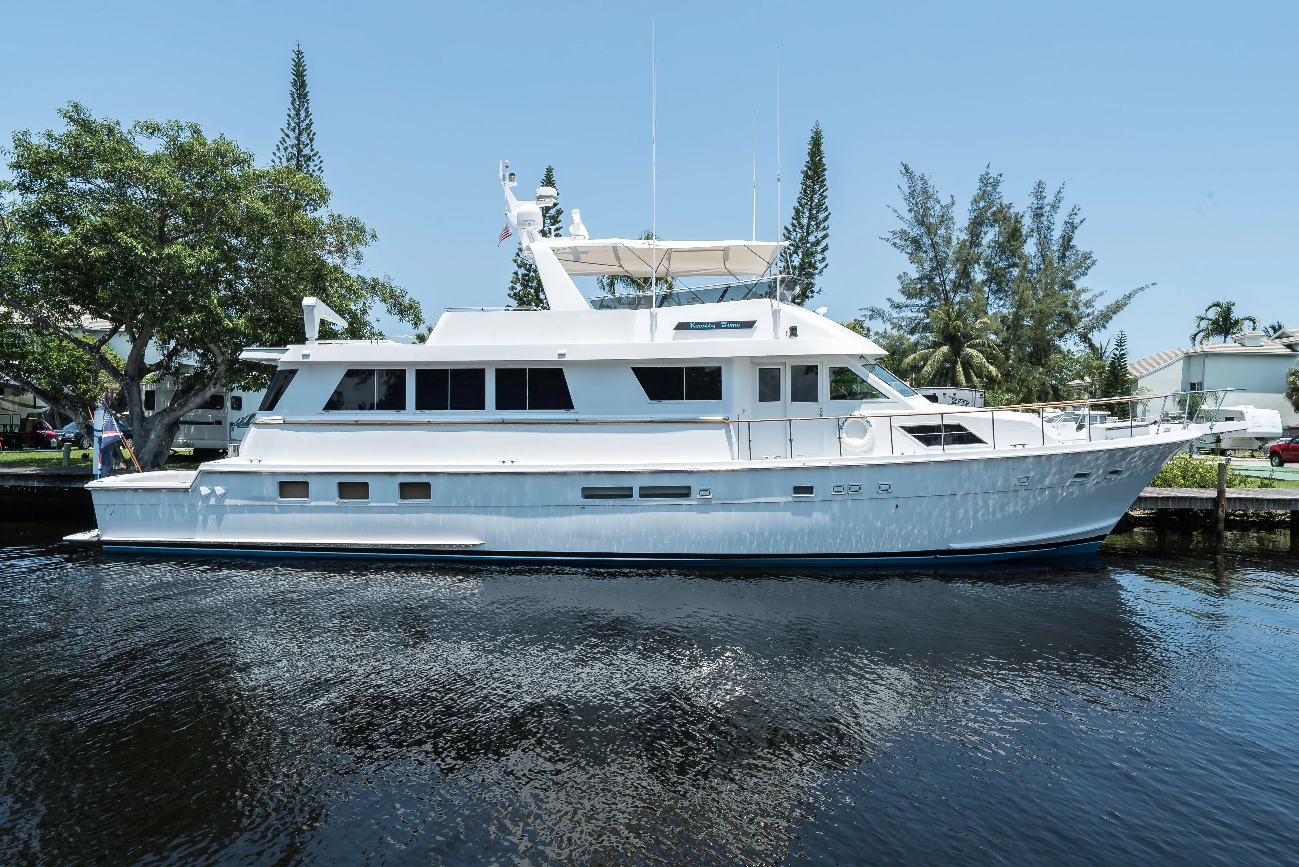 74 Hatteras 1989 Knotty Time Fort Lauderdale, Florida Sold on 2017
