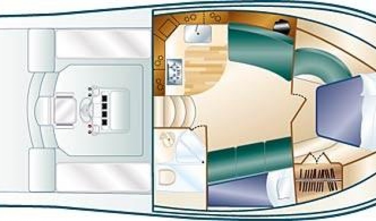 40 Luhrs Cabin Layout