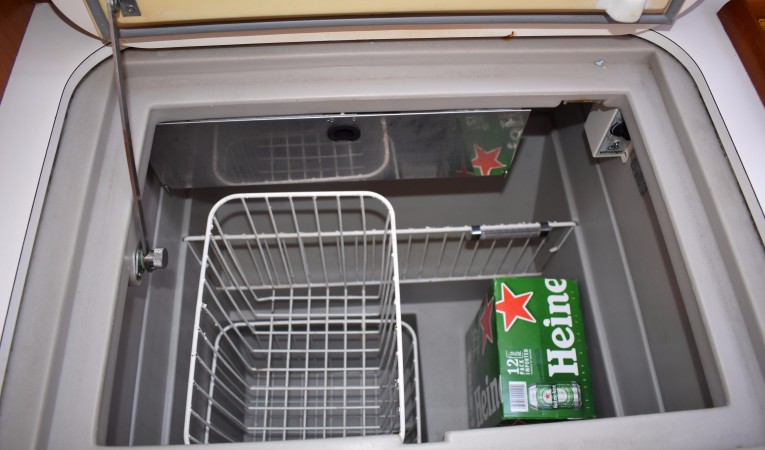 50 Beneteau Already stocked with cold drinks!