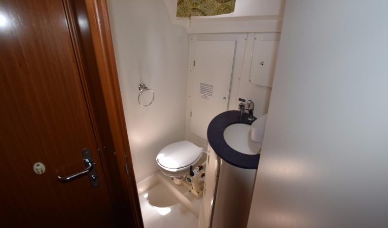 50 Beneteau One of four large heads and showers