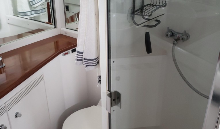 46 CAL Shower stall Captains quarters