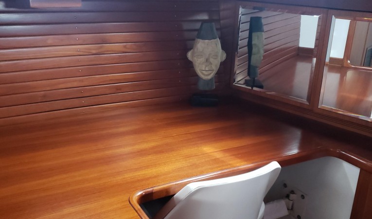 46 CAL Captains quarters desk