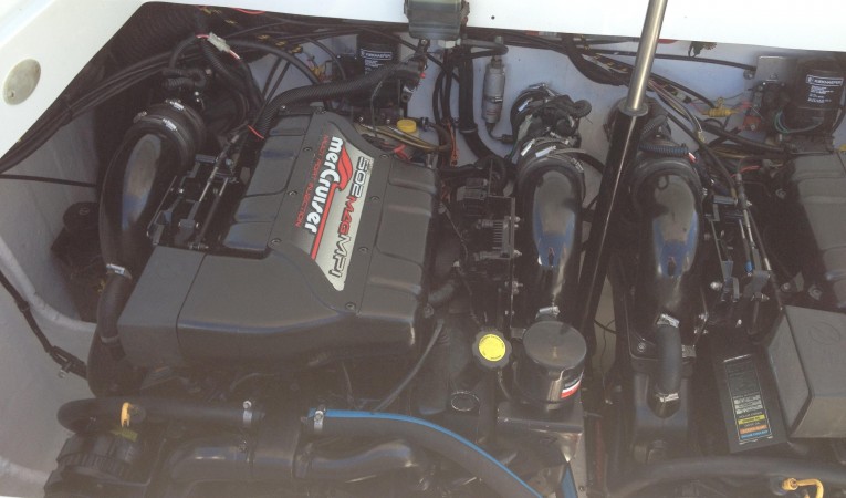 33 Baja Starboard engine