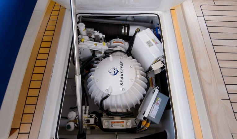 48 Maverick Boat Co. Cockpit