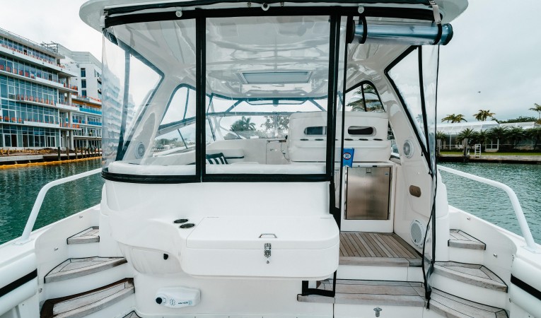 47 Intrepid Cockpit Looking Forward