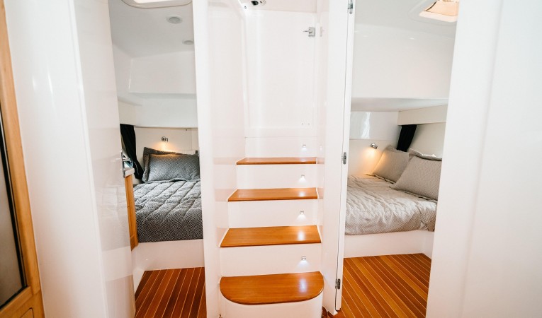 47 Intrepid Cabin Entrance