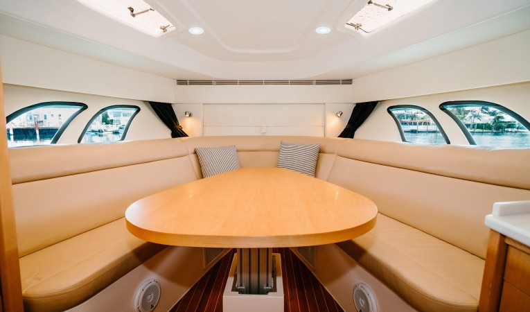 47 Intrepid Dinette that converts to Berth