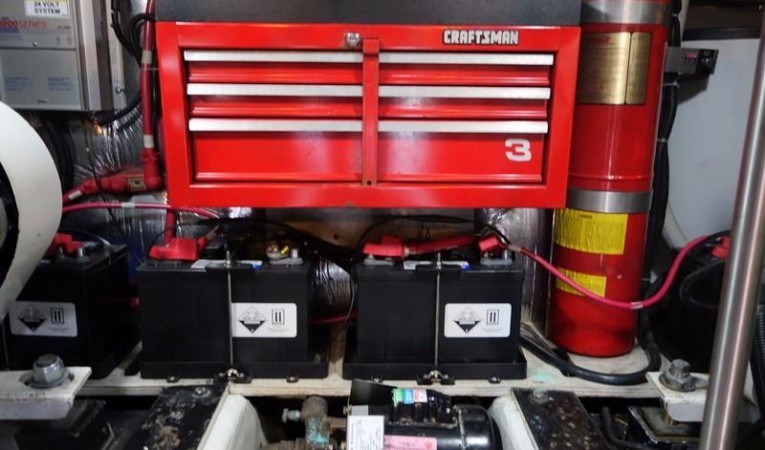 53 Carver Batteries and tool box