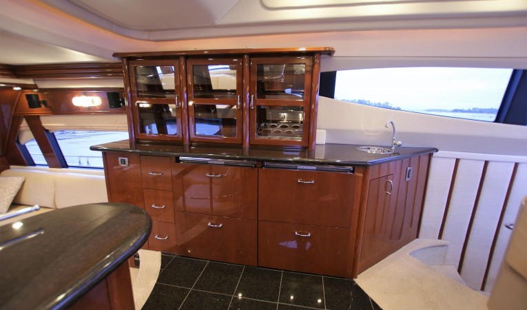 59 Marquis bar/china cabinet on port