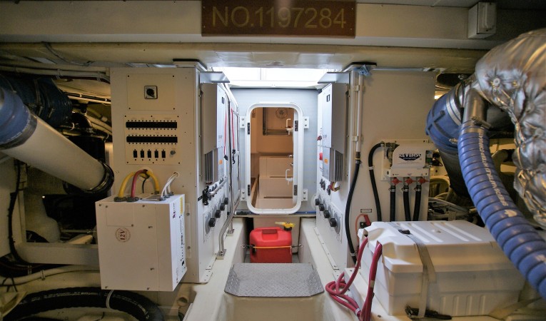 59 Marquis aft in engine room