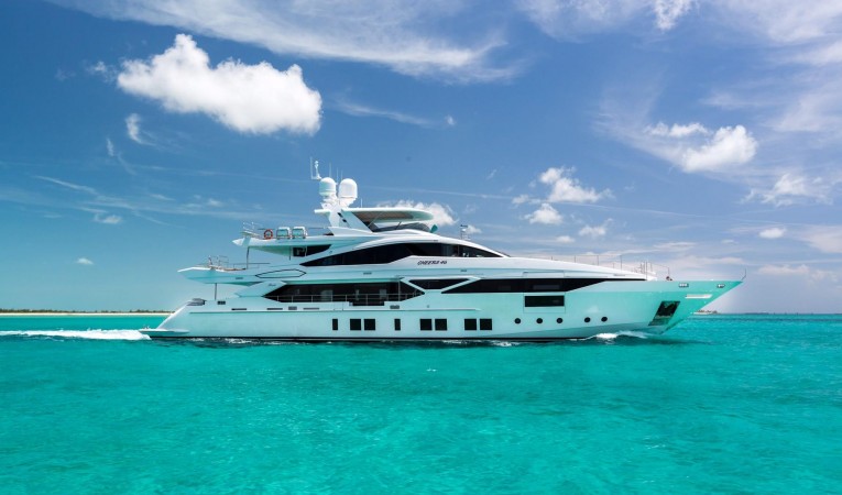140 Benetti Starboard Profile