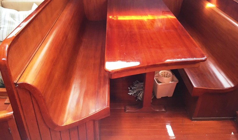 63 Cruising Ketch Quality wood interior