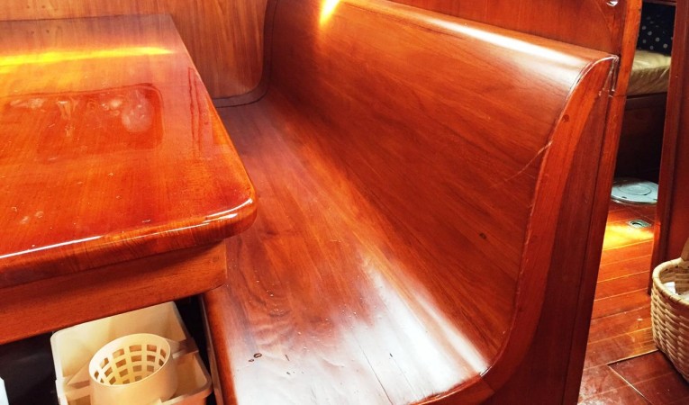 63 Cruising Ketch Hand made bench seating
