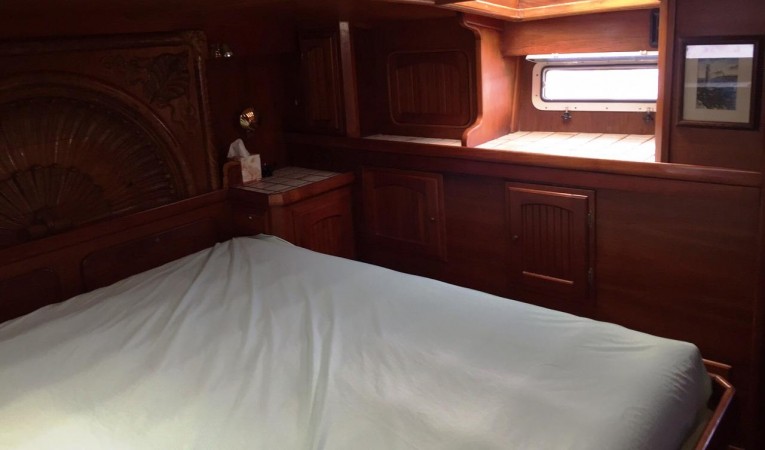 63 Cruising Ketch Large Master Aft Cabin