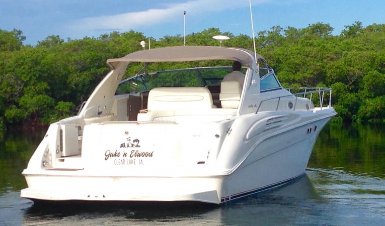 45 Sea Ray Stern
