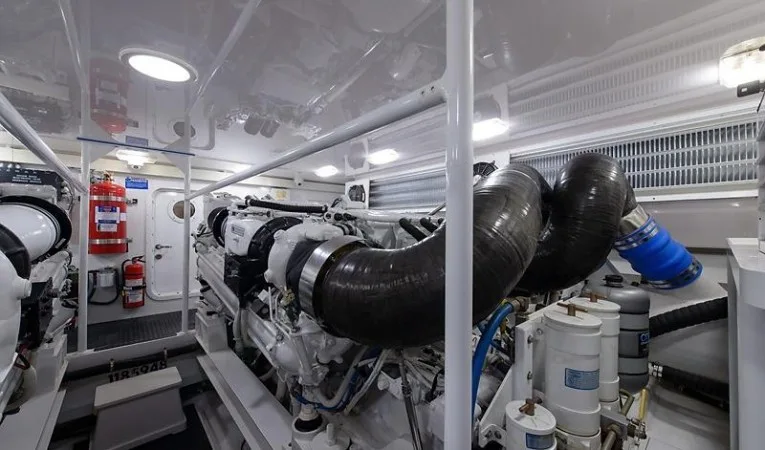 68 Viking Engine Room