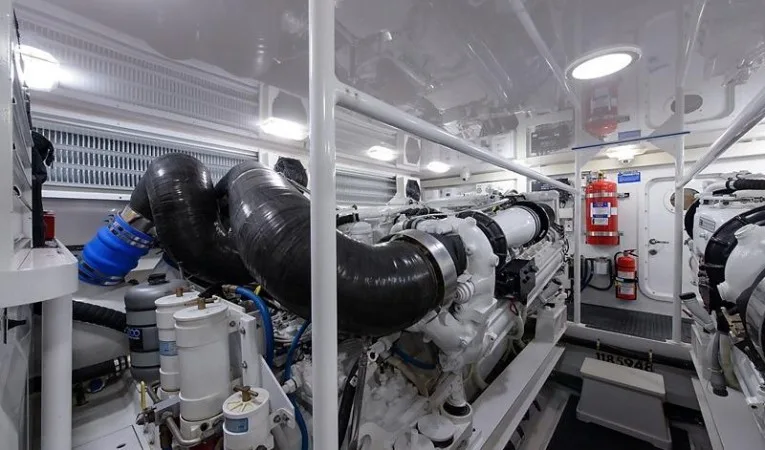 68 Viking Engine Room