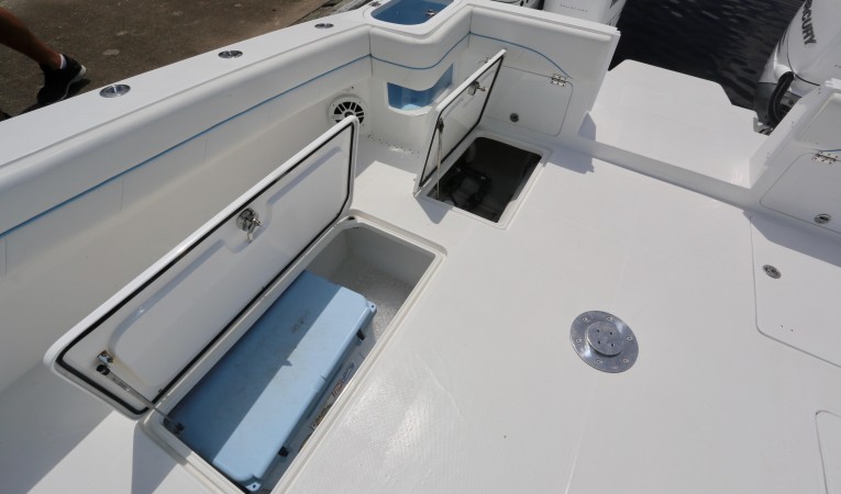 42 Prowler In-Deck Fishboxes