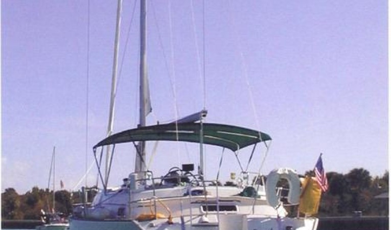 36 Beneteau Transom View Swim Platform