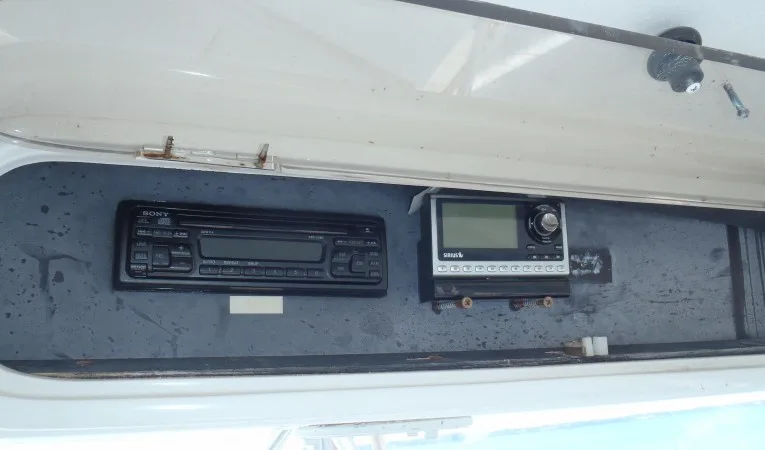 42 Ocean Yachts Overhead electronics box 2