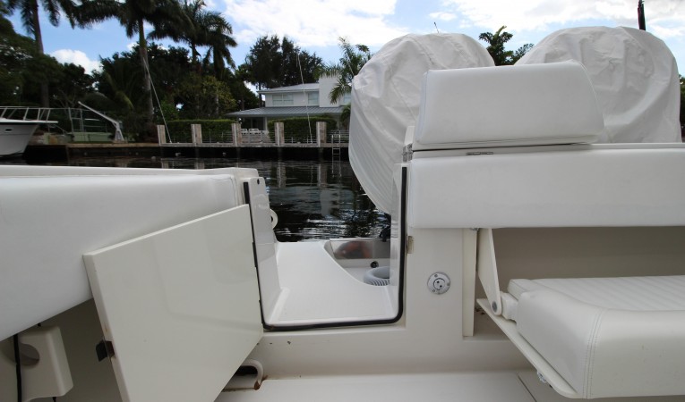 34 Jupiter Transom Door