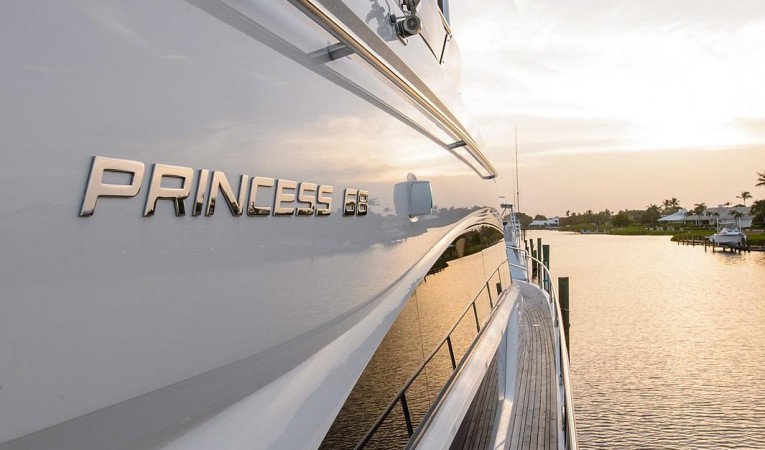 68 Princess Side Deck