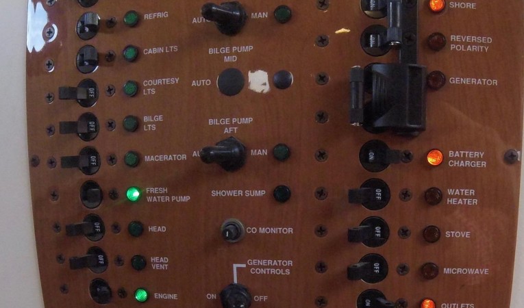 34 Mainship Breaker Panel