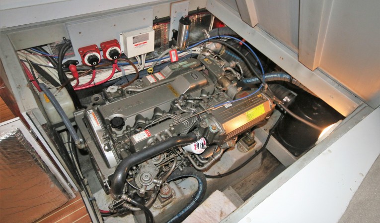 44 Endeavour starboard engine room