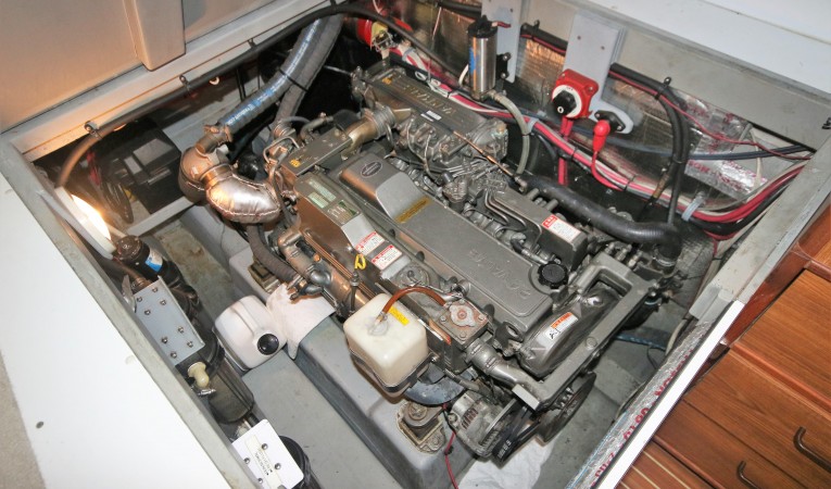 44 Endeavour port engine room