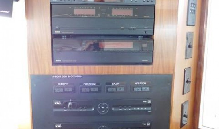 48 Hatteras Entertainment Equipment and Breakers