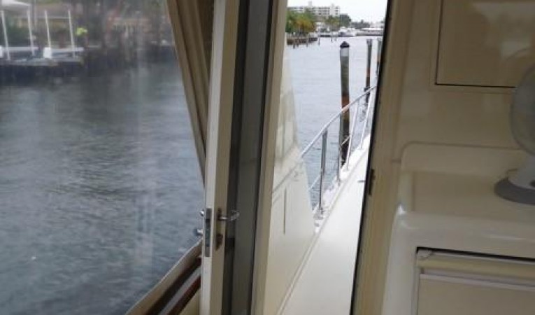 48 Hatteras Port Wing Door