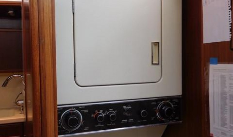 48 Hatteras Washer and Dryer