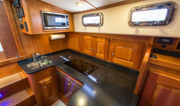 32 Legacy Yachts Galley