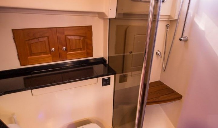 32 Legacy Yachts Head and Separate Shower