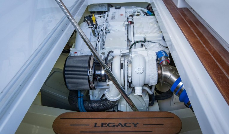 32 Legacy Yachts Engine Room