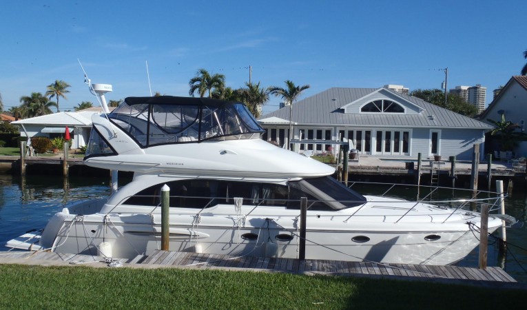 41 Meridian Stbd side w/new bridge enclosure