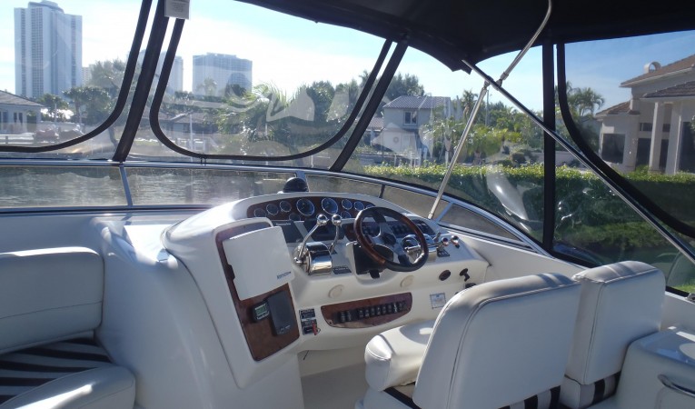 41 Meridian Helm console w/new canvas