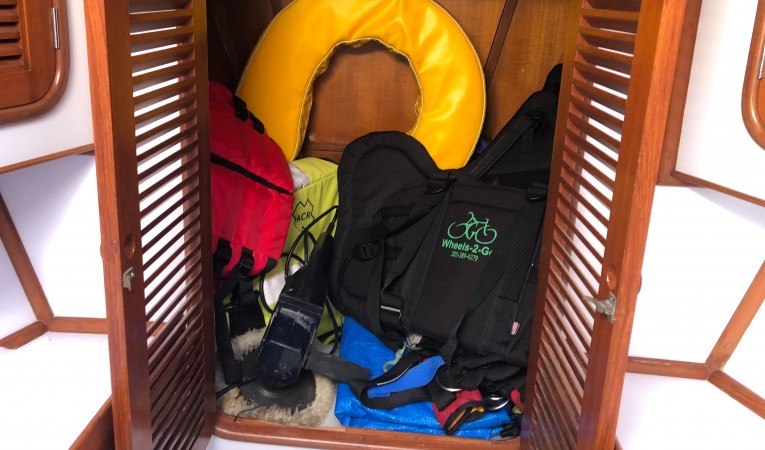 48 Tayana Bow storage compartment