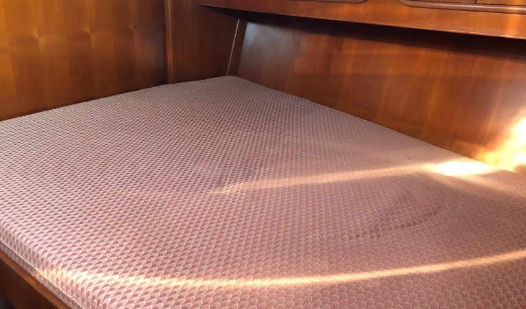 48 Tayana Pullman berth in forward cabin