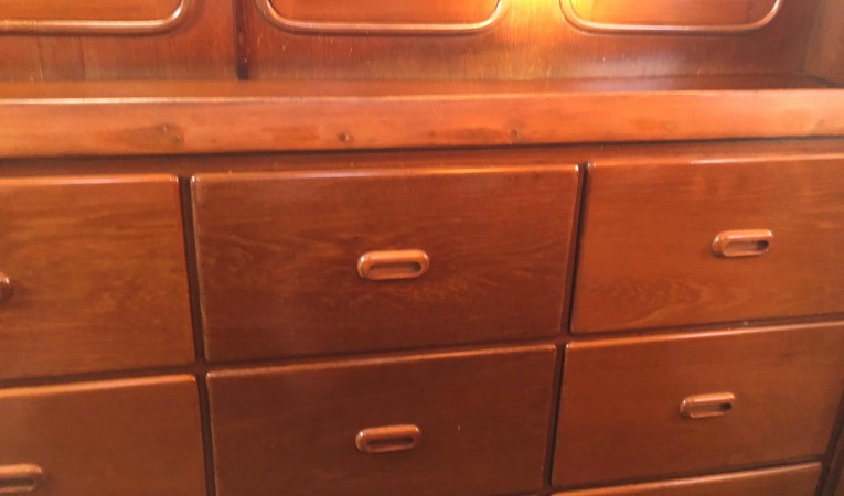 48 Tayana Storage drawers in the foreward cabin