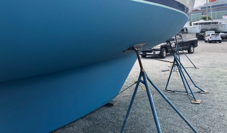 48 Tayana 2Xcoats of fresh bottom paint 1/10/2020