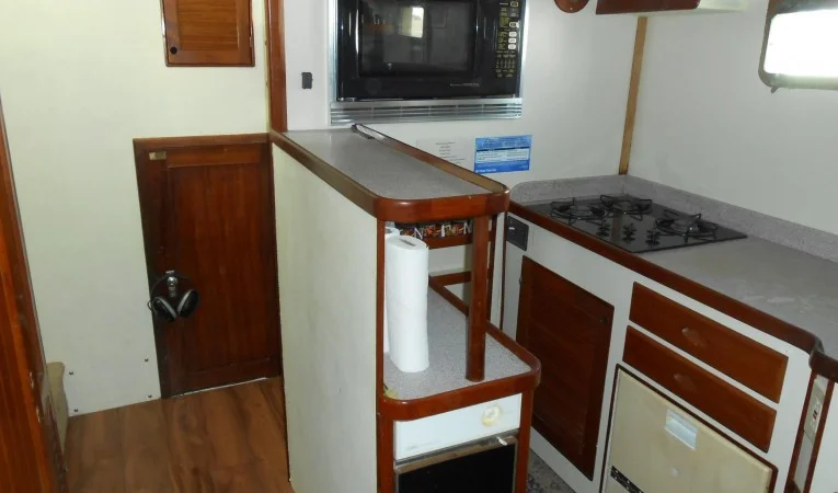 58 Roughwater Galley looking aft