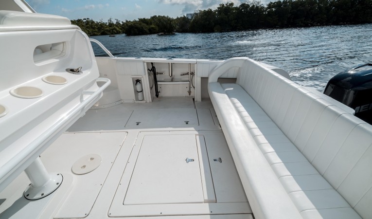 39 Intrepid Cockpit Stbd with Dive Door