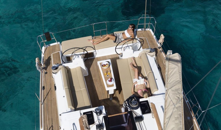 46 Dufour Manufacturer Provided Image: Dufour 460 Grand Large Cockpit