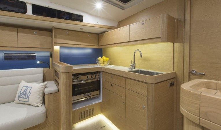 46 Dufour Manufacturer Provided Image: Dufour 460 Grand Large Galley