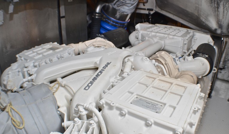 74 Sunseeker Engine Room