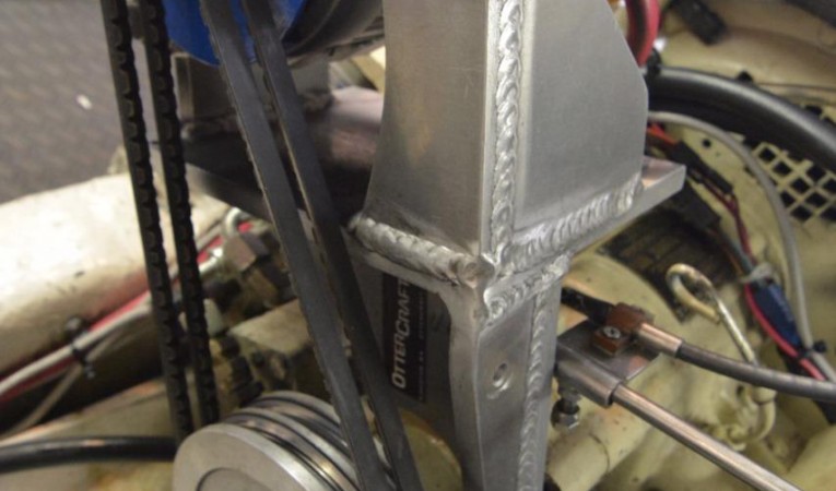 43 Selene Engineroom- Balmar Alternator