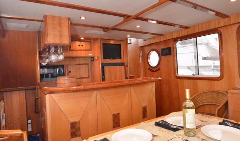 43 Selene Salon- Looking forward to starboard